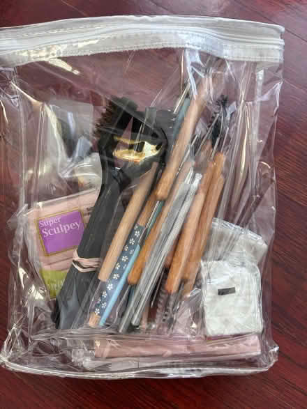 Photo of free Sculpey clay and tools (Teele Square) #2