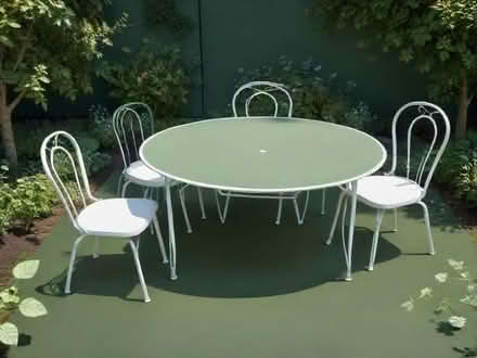 Photo of Garden table and chairs (Orleton SY8) #1
