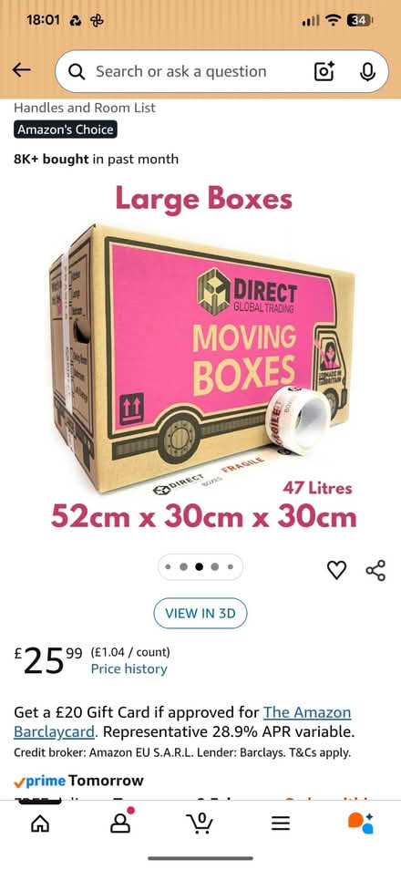 Photo of free Moving cardboard boxes (Askew Road W12) #1