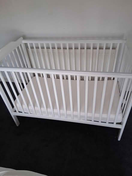 Photo of free White Baby elegance cot (Raheny) #2