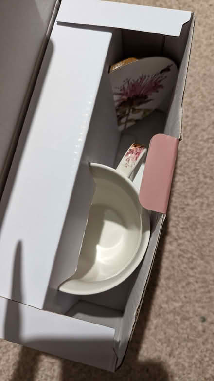 Photo of free Fine china mug and coaster and tray (Queens Park MK40) #2