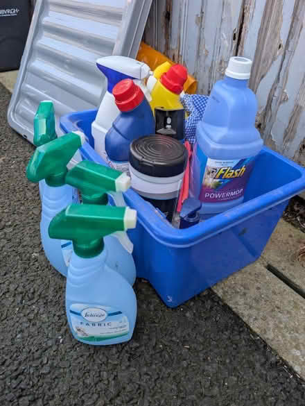 Photo of free Various cleaning supplies (Duddingston, EH8) #1