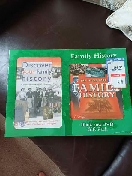 Photo of free Family history book and dvd gift pack (Marldon TQ3) #1
