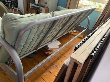 Photo of free Metal futon sofa bed (Highbury/finsbury park N5) #4