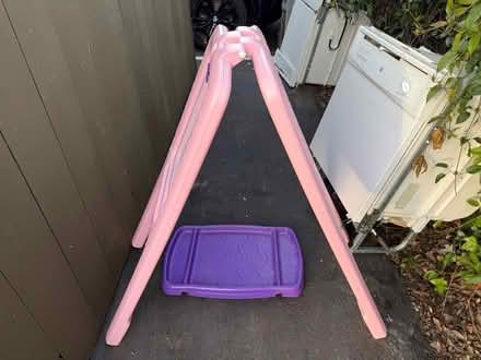 Photo of free Child’s folding easel & chalkboard (Valencia Avenue, Sunnyvale) #1