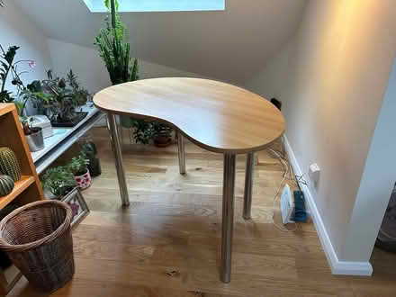 Photo of free Ikea Kidney shape Table (BA2) #3