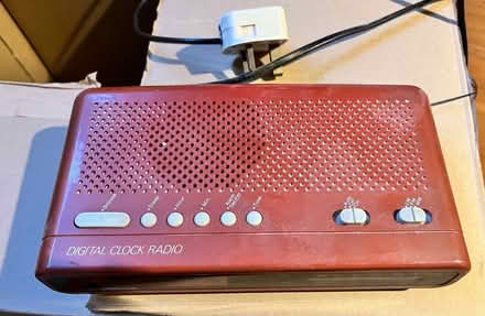 Photo of free Red alarm clock radio (TW12 - Hampton Hill) #2
