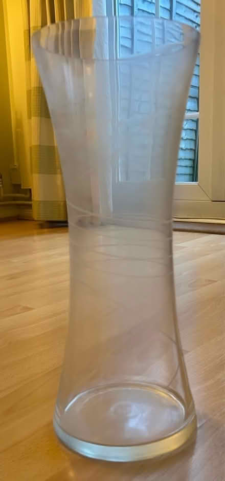 Photo of free Tall glass vase (Barkham RG41) #1