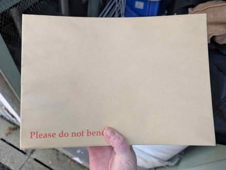Photo of free Do Not Bend envelopes (A4) x 38 (Duddingston, EH8) #1