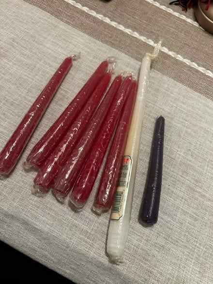 Photo of free Misc tapered candles 🕯️ (Malden) #1