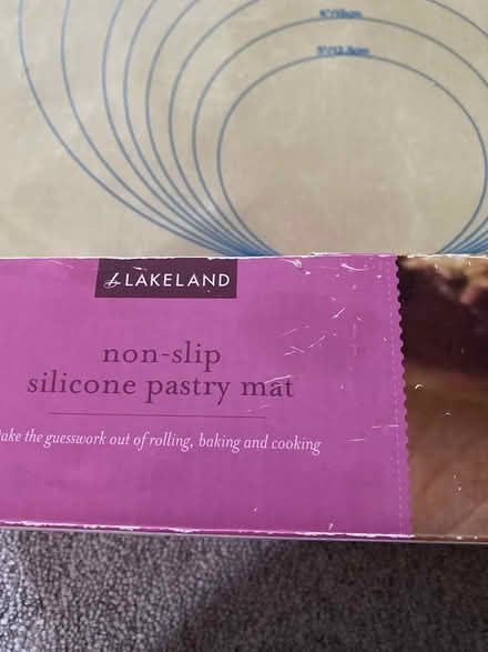 Photo of free Non slip silicone pastry mat (Letchworth garden city SG6) #3