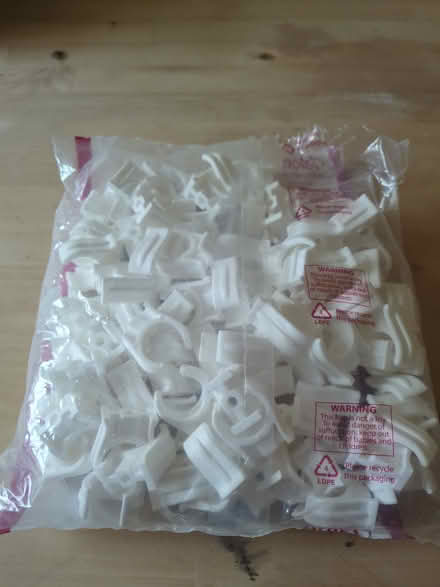 Photo of free 22mm pipe clips (Bare, LA4) #2