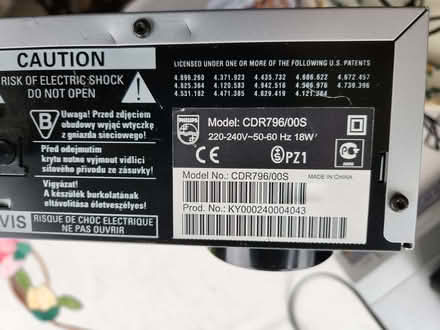 Photo of free Phillips CD Player/Recorder (Radbrook Green SY3) #2