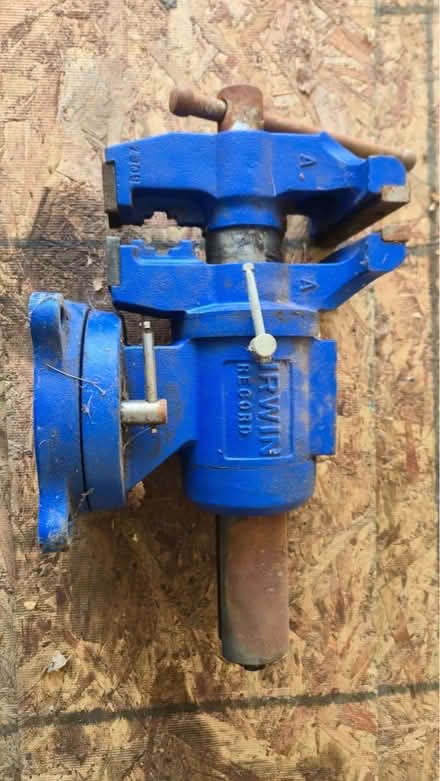 Photo of free Irwin model 7309 bench top vise (Guthriesville) #1