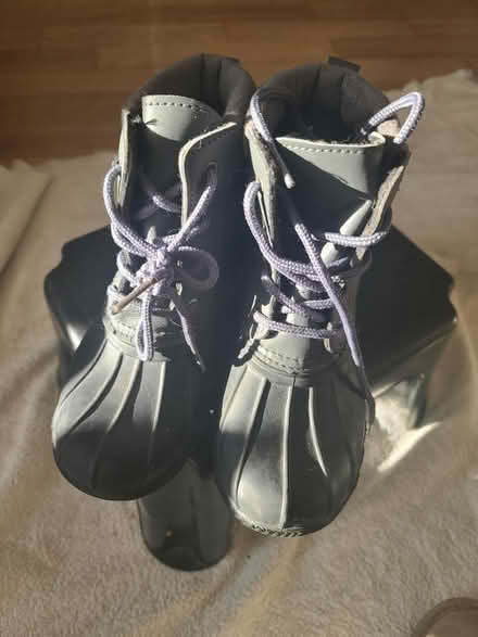Photo of free Black boots size 1 (Mississauga Ontario Canada) #1