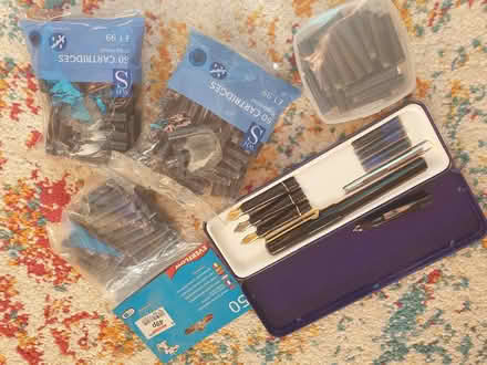 Photo of free fountain pen set + ink cartridges (Woodside WD25) #1