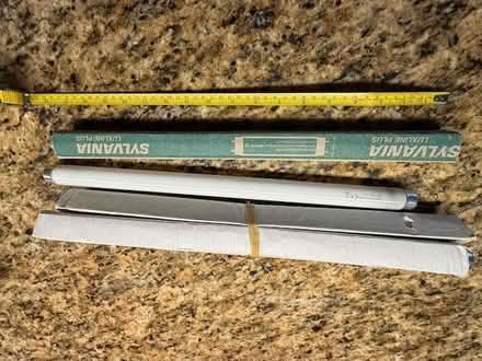 Photo of free Fluorescent lighting tubes 17.5 in (438 mm) (Mimbridge GU24) #1