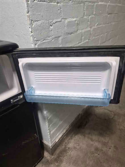 Photo of free Double bed base.2 kitchen high chairs. 1 small fridge freeze (Hanworth TW4) #2