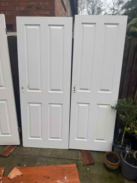 Photo of free 4 x used doors (B437AS) #3