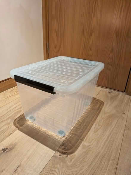 Photo of free Plastic storage bins (Hatton Wall, EC1N) #4
