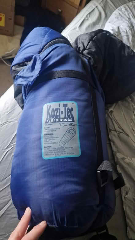 Photo of free Sleeping bag (Kirk Hallam DE7) #1