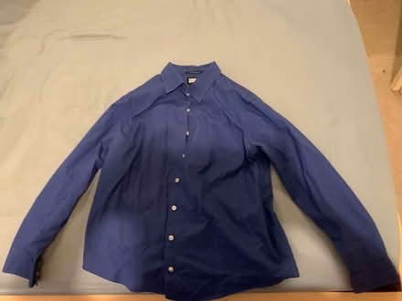 Photo of free Women’s blue dress shirt (Silver Spring) #1