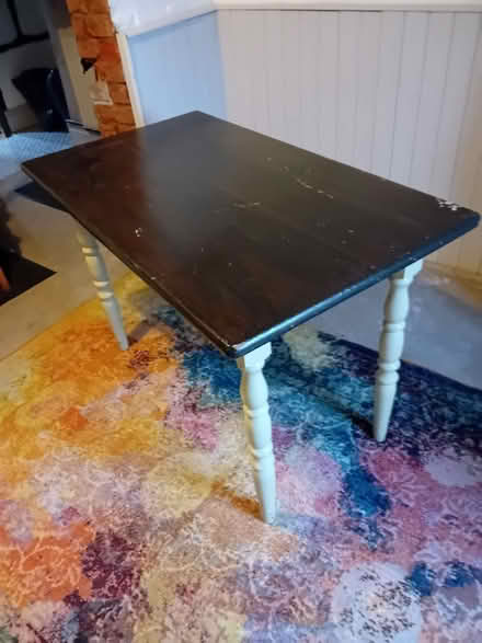 Photo of free Small pine dining table (Whittington SY11) #2