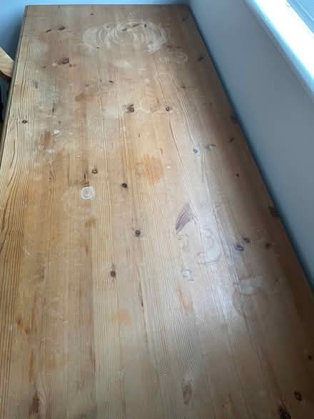 Photo of free Wooden desk and chair (North Tonbridge TN9) #3