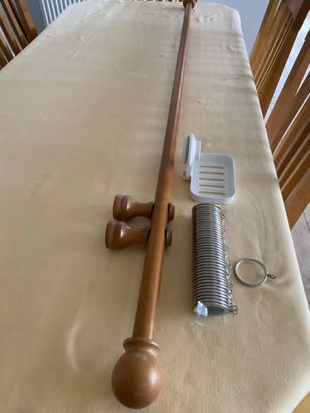 Photo of free Curtain pole/ rings/ soap dish (Chichester, Bognor Regis PO20) #1