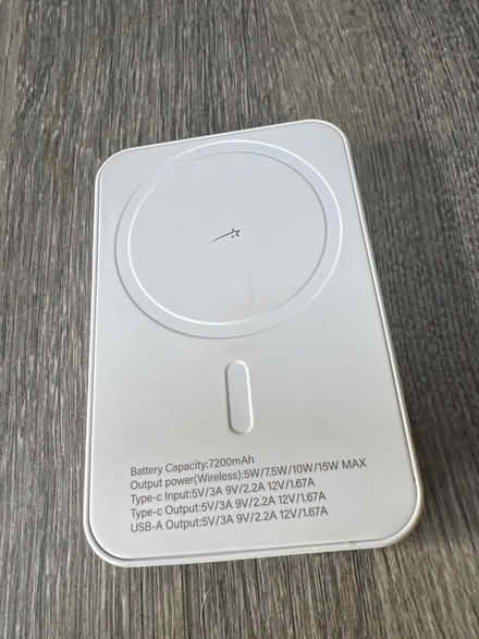 Photo of free Magnetic Wireless power bank. Working (Southsea PO4) #1