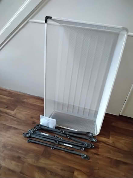 Photo of free 4 IKEA Komplement metal mesh wardrobe baskets/drawers (Allerton L18) #1