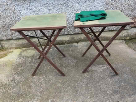 Photo of free 2 card tables (Grange-over-Sands LA11) #1