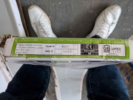 Photo of free two packs of lux laminate flooring (Earlsfield SW18) #1