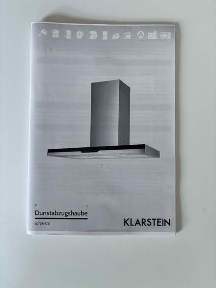 Photo of free Klarstein Extractor Hood (CT4) #2