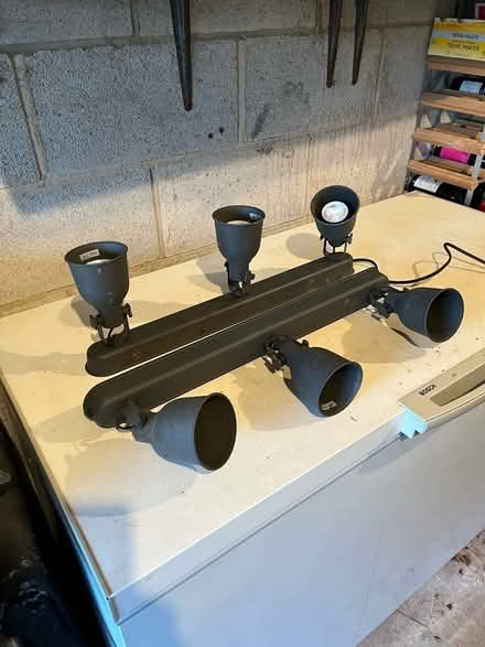 Photo of free Pair of Wall or Ceiling Lights (Ellastone DE6) #1