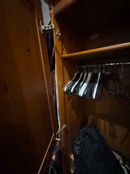 Photo of free Wooden double door wardrobe (New Cross SE14) #4