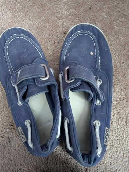 Photo of free Size 12 boys boat shoes (Leedom, Ridley park) #1