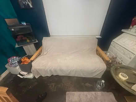 Photo of free Solid Wood Sofa Bed Large (Camrose Avenue, HA8) #1