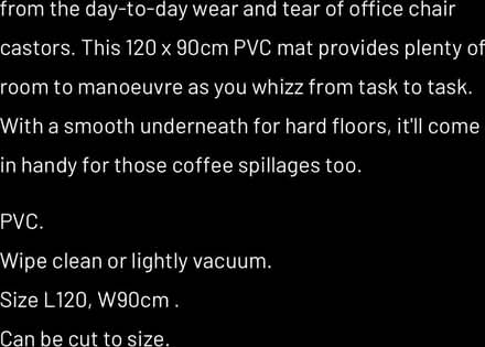 Photo of free Floor protector mat (Borehamwood, WD6) #3