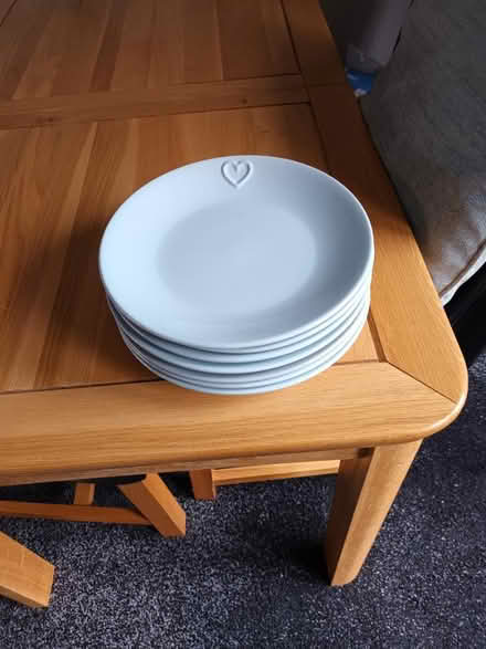 Photo of free 7 Large dinner plates (DE216QT) #1