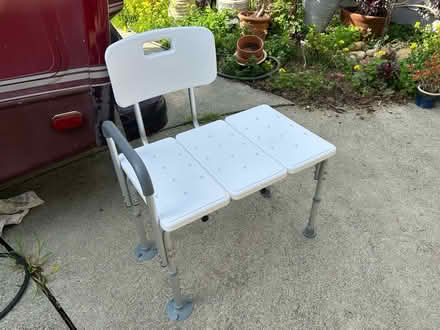 Photo of free shower transfer bench (San Leandro.) #1