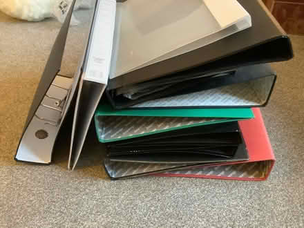 Photo of free Folders and ring binders (Larkhall) #1