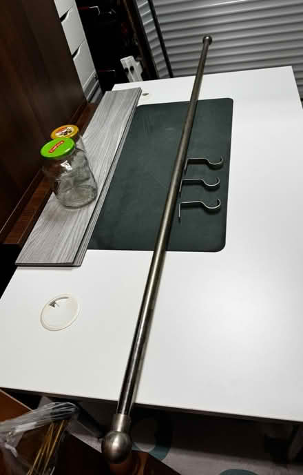 Photo of free Metal curtain pole (TN2 3HT) #3