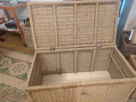 Photo of free Rattan storage chest (Malvern Wells WR14) #1