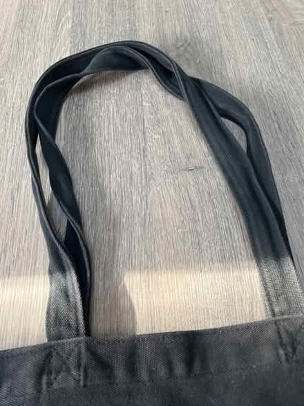 Photo of free Black Canvas Tote Bag. Good condition. (Southsea PO4) #2