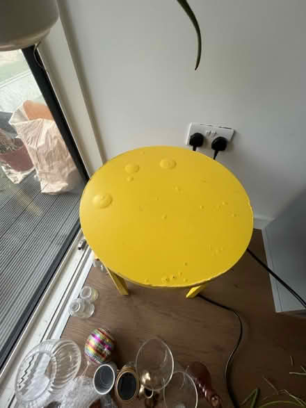 Photo of free Yellow night stand / side table (Elephant & Castle SE17) #2