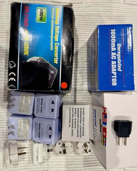 Photo of free Electrical power and pug converters UK/US (Berkhamsted HP4) #1