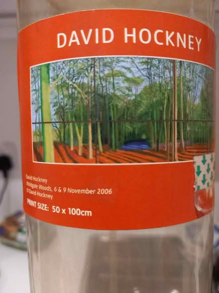 Photo of free David Hockney poster (Drumcondra) #1