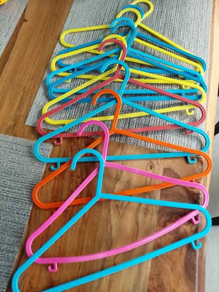 Photo of free 11 child's coat hangers (chingford E4) #1