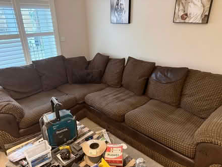 Photo of free Large L-shaped sofa (BR3 3FZ) #1